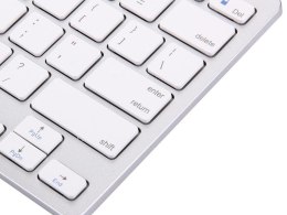 Klawiatura bezprzewodowa bluetooth do pc ipad mac mała slim niskoprofilowa