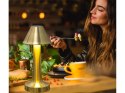 Lampka nocna stołowa do sypialni dotykowa lampa 3 stopniowa bezprzewodowa