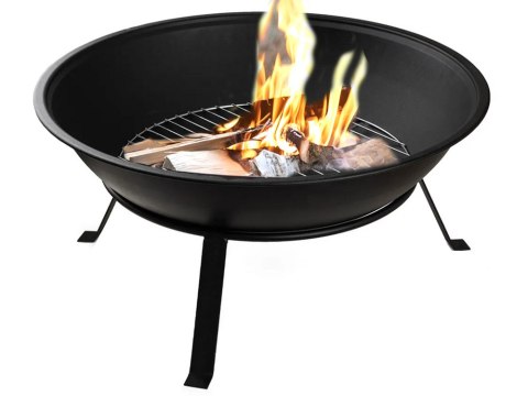 Palenisko ogrodowe duże pogrzebacz stojak ruszt grill ognisko 55 kociołek Palenisko ogrodowe duże pogrzebacz stojak ruszt grill ognisko 55 kociołek