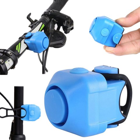 Dzwonek rowerowy klakson elektroniczny głośny 130 db syrena na rower alarm Dzwonek rowerowy klakson elektroniczny głośny 130 db syrena na rower alarm