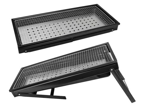 Grill turystyczny przenośny składany walizka węglowy kempingowy bbq duży Grill turystyczny przenośny składany walizka węglowy kempingowy bbq duży
