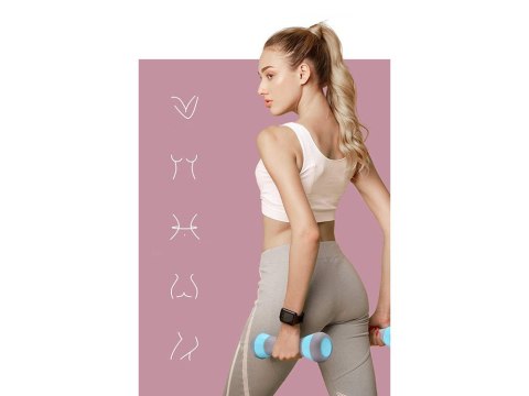 Hantle hantelki fitness regulowane 2 x 2 kg zestaw 2 sztuki regulowana waga Hantle hantelki fitness regulowane 2 x 2 kg zestaw 2 sztuki regulowana waga