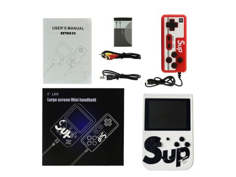 Mini konsola przenośna retro gra 400 gier 3.0 tv game box gierki pilot pad Mini konsola przenośna retro gra 400 gier 3.0 tv game box gierki pilot pad