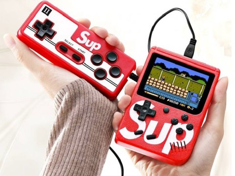 Mini konsola przenośna retro gra 400 gier 3.0 tv game box gierki pilot pad Mini konsola przenośna retro gra 400 gier 3.0 tv game box gierki pilot pad