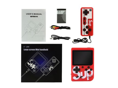 Mini konsola przenośna retro gra 400 gier 3.0 tv game box gierki pilot pad Mini konsola przenośna retro gra 400 gier 3.0 tv game box gierki pilot pad