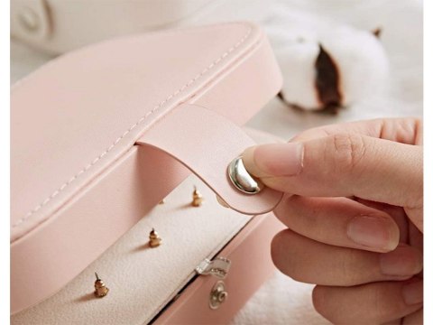 Szkatułka organizer kasetka kuferek na biżuterię elegancka pojemna pudełko Szkatułka organizer kasetka kuferek na biżuterię elegancka pojemna pudełko