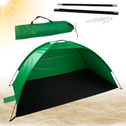 Namiot plażowy na plażę parawan ochrona uv półotwarty ogrodowy z pokrowcem