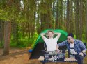 Namiot plażowy na plażę parawan ochrona uv półotwarty ogrodowy z pokrowcem