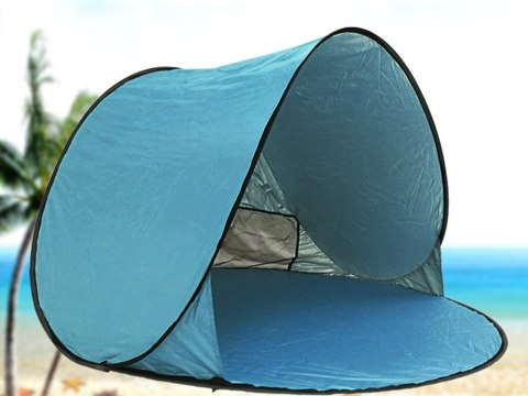 Namiot plażowy samorozkładający parawan uv duży ogrodowy pokrowiec pop-up Namiot plażowy samorozkładający parawan uv duży ogrodowy pokrowiec pop-up
