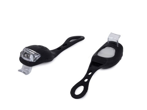 Oświetlenie rowerowe lampki 2 led przód rower 2szt silikonowe wodoodporne Oświetlenie rowerowe lampki 2 led przód rower 2szt silikonowe wodoodporne