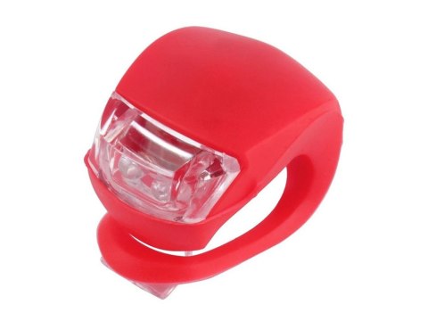 Oświetlenie rowerowe lampki 2 led przód rower 2szt silikonowe wodoodporne Oświetlenie rowerowe lampki 2 led przód rower 2szt silikonowe wodoodporne