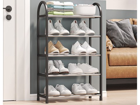 Półka na buty obuwie organizer szafka piętrowa stojak regał 5 poziomów duży Półka na buty obuwie organizer szafka piętrowa stojak regał 5 poziomów duży