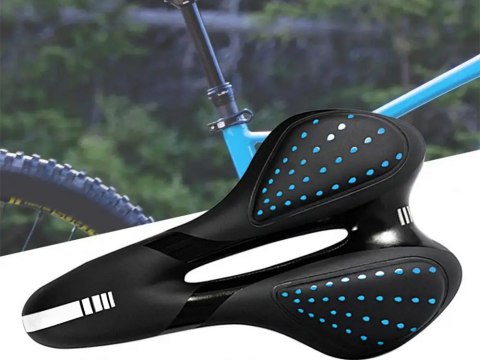 Siodełko rowerowe sportowe siodło miękkie wygodne piankowe żelowe na rower Siodełko rowerowe sportowe siodło miękkie wygodne piankowe żelowe na rower
