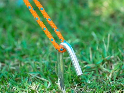 Szpilki do namiotu mocujące śledzie kotwy stal 18cm 20szt hak haczyk kołki Szpilki do namiotu mocujące śledzie kotwy stal 18cm 20szt hak haczyk kołki