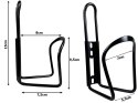 Uchwyt koszyk na bidon butelkę napój do roweru napój aluminiowy rowerowy