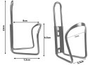 Uchwyt koszyk na bidon butelkę napój do roweru napój aluminiowy rowerowy