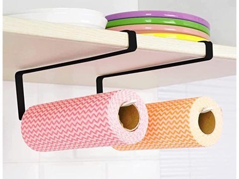 Uchwyt wieszak na ręcznik papierowy kuchenny wsuwany metalowy mat loft Uchwyt wieszak na ręcznik papierowy kuchenny wsuwany metalowy mat loft