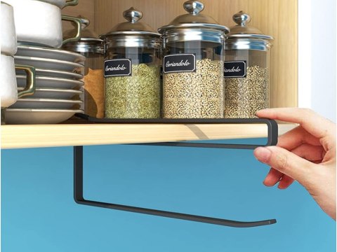 Uchwyt wieszak na ręcznik papierowy kuchenny wsuwany metalowy mat loft Uchwyt wieszak na ręcznik papierowy kuchenny wsuwany metalowy mat loft