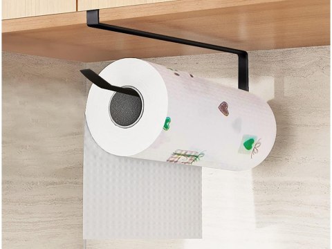 Uchwyt wieszak na ręcznik papierowy kuchenny wsuwany metalowy mat loft Uchwyt wieszak na ręcznik papierowy kuchenny wsuwany metalowy mat loft