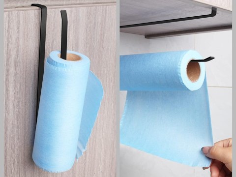 Uchwyt wieszak na ręcznik papierowy kuchenny wsuwany metalowy mat loft Uchwyt wieszak na ręcznik papierowy kuchenny wsuwany metalowy mat loft