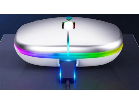 Mysz myszka optyczna bezprzewodowa slim 2,4 ghz bluetooth do laptopa pc Mysz myszka optyczna bezprzewodowa slim 2,4 ghz bluetooth do laptopa pc