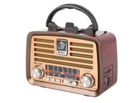 Radio przenośne kuchenne retro radio fm am bluetooth usb akumulator antena Radio przenośne kuchenne retro radio fm am bluetooth usb akumulator antena