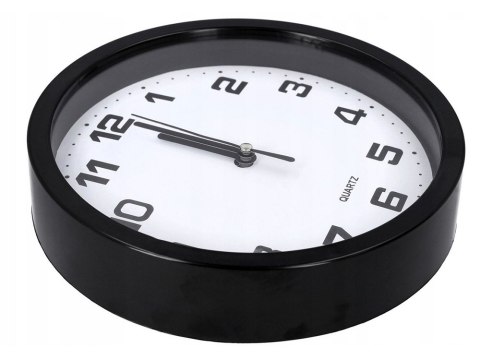 Zegar ścienny duży nietykający cichy 20 cm okrągły wskazówkowy sekundnik Zegar ścienny duży nietykający cichy 20 cm okrągły wskazówkowy sekundnik