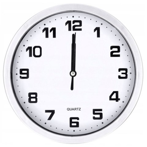 Zegar ścienny duży nietykający cichy 20 cm okrągły wskazówkowy sekundnik Zegar ścienny duży nietykający cichy 20 cm okrągły wskazówkowy sekundnik