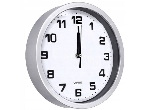 Zegar ścienny duży nietykający cichy 20 cm okrągły wskazówkowy sekundnik Zegar ścienny duży nietykający cichy 20 cm okrągły wskazówkowy sekundnik