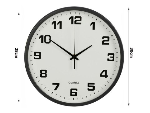 Zegar ścienny duży nietykający cichy 30 cm okrągły wskazówkowy sekundnik Zegar ścienny duży nietykający cichy 30 cm okrągły wskazówkowy sekundnik