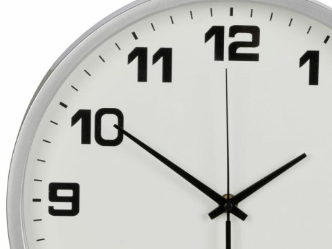 Zegar ścienny duży nietykający cichy 30 cm okrągły wskazówkowy sekundnik Zegar ścienny duży nietykający cichy 30 cm okrągły wskazówkowy sekundnik