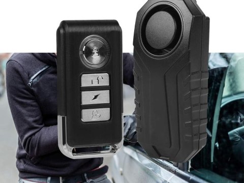 Głośny alarm rowerowy na motor klakson antykradzieżowy zabezpieczenie pilot Głośny alarm rowerowy na motor klakson antykradzieżowy zabezpieczenie pilot