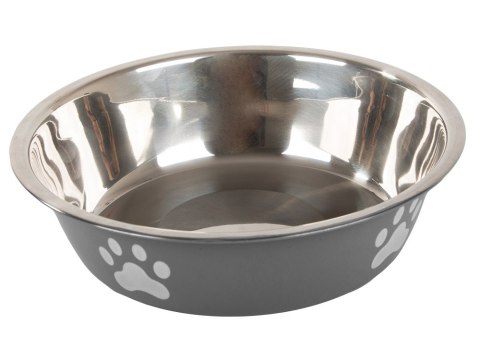 Miska dla psa kota na karmę wodę metalowa antypoślizgowa łapka 150ml Miska dla psa kota na karmę wodę metalowa antypoślizgowa łapka 150ml