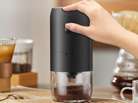 Młynek do mielenia kawy ziaren orzechów ziół mocny elektryczny usb espresso Młynek do mielenia kawy ziaren orzechów ziół mocny elektryczny usb espresso