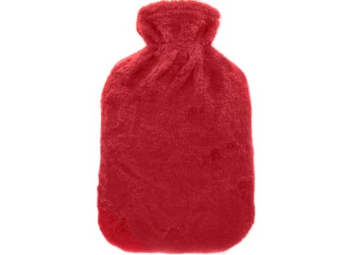 Termofor pluszowy gumowy ogrzewacz termofor duży w pokrowcu miękki futerko Termofor pluszowy gumowy ogrzewacz termofor duży w pokrowcu miękki futerko