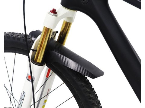 Błotniki rowerowe przód tył komplet mtb 2 szt uniwersalne 24 26 28 cali Błotniki rowerowe przód tył komplet mtb 2 szt uniwersalne 24 26 28 cali