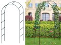 Pergola ogrodowa podpora do kwiatów do pnączy łuk na róże bluszcz metalowa