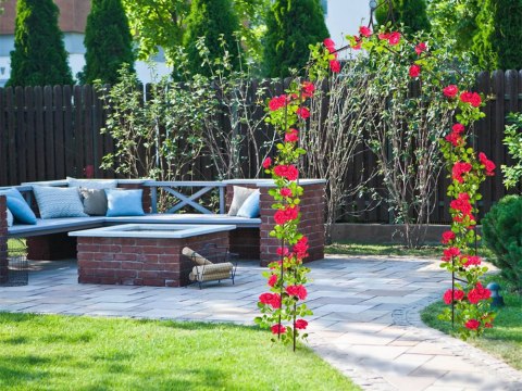 Pergola ogrodowa podpora do kwiatów do pnączy łuk na róże metalowa ozdobna Pergola ogrodowa podpora do kwiatów do pnączy łuk na róże metalowa ozdobna