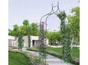 Pergola ogrodowa podpora do kwiatów do pnączy łuk na róże metalowa ozdobna