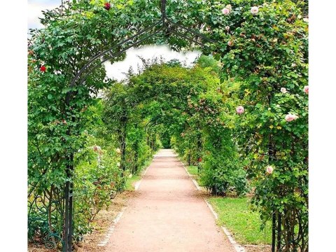Pergola ogrodowa podpora do kwiatów do pnączy łuk na róże metalowa ozdobna Pergola ogrodowa podpora do kwiatów do pnączy łuk na róże metalowa ozdobna