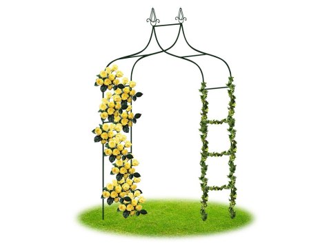 Pergola ogrodowa podpora do kwiatów do pnączy łuk na róże metalowa ozdobna Pergola ogrodowa podpora do kwiatów do pnączy łuk na róże metalowa ozdobna