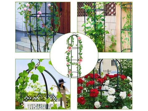 Pergola ogrodowa podpora do kwiatów kolumna do pnączy łuk dzwon na róże 190 Pergola ogrodowa podpora do kwiatów kolumna do pnączy łuk dzwon na róże 190