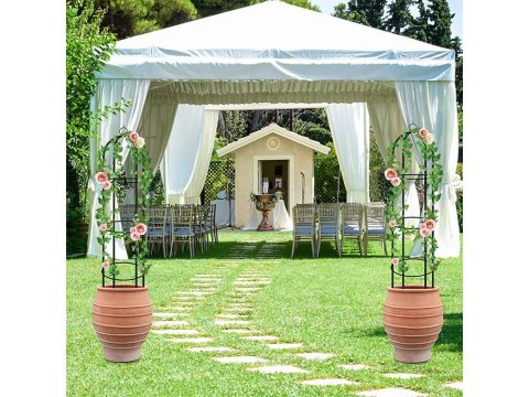 Pergola ogrodowa podpora do kwiatów kolumna do pnączy łuk dzwon na róże 190 Pergola ogrodowa podpora do kwiatów kolumna do pnączy łuk dzwon na róże 190