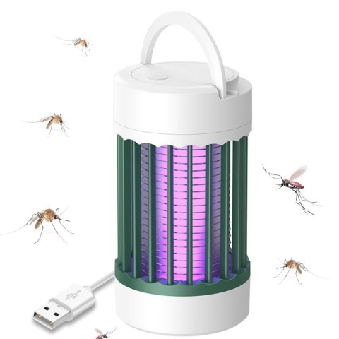 Lampa pułapka owadobójcza na komary owady ćmy uv bezprzewodowa wisząca Lampa pułapka owadobójcza na komary owady ćmy uv bezprzewodowa wisząca