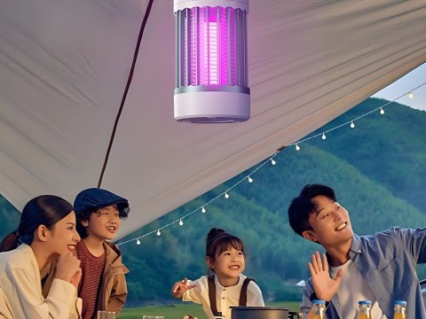 Lampa pułapka owadobójcza na komary owady ćmy uv bezprzewodowa wisząca Lampa pułapka owadobójcza na komary owady ćmy uv bezprzewodowa wisząca