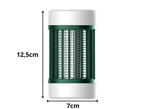 Lampa pułapka owadobójcza na komary owady ćmy uv bezprzewodowa wisząca Lampa pułapka owadobójcza na komary owady ćmy uv bezprzewodowa wisząca