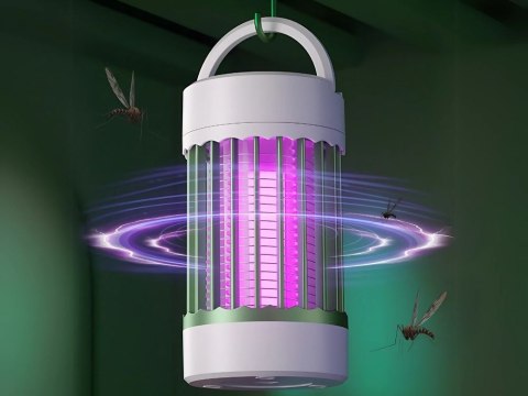 Lampa pułapka owadobójcza na komary owady ćmy uv bezprzewodowa wisząca Lampa pułapka owadobójcza na komary owady ćmy uv bezprzewodowa wisząca