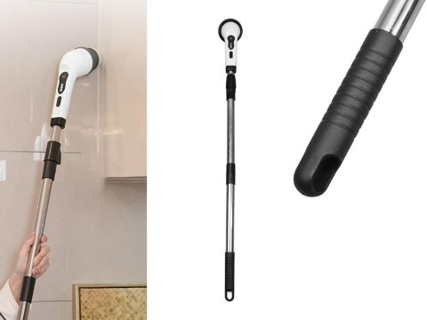 Mop obrotowy elektryczna szczotka do czyszczenia 9 różnych końcówek Mop obrotowy elektryczna szczotka do czyszczenia 9 różnych końcówek