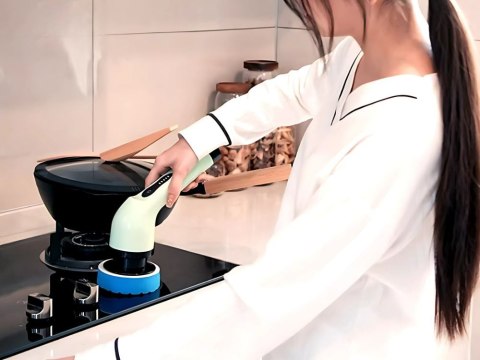 Mop obrotowy elektryczna szczotka do czyszczenia 9 różnych końcówek Mop obrotowy elektryczna szczotka do czyszczenia 9 różnych końcówek