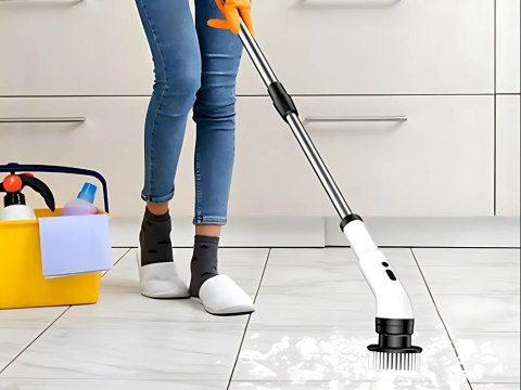 Mop obrotowy elektryczna szczotka do czyszczenia 9 różnych końcówek Mop obrotowy elektryczna szczotka do czyszczenia 9 różnych końcówek